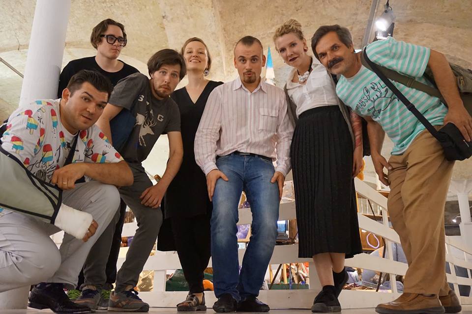 Участники выставки "В славном городе Воронеже" (фото из Facebook Сергея Горшкова)