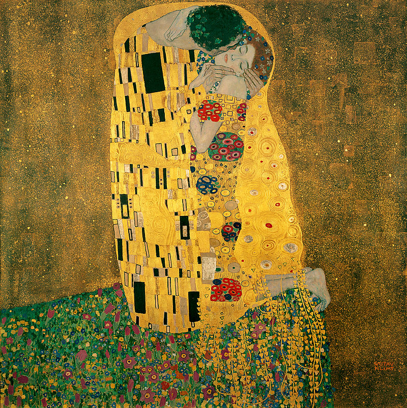 Картина "Поцелуй" - самая яркая работа "золотого" периода художника