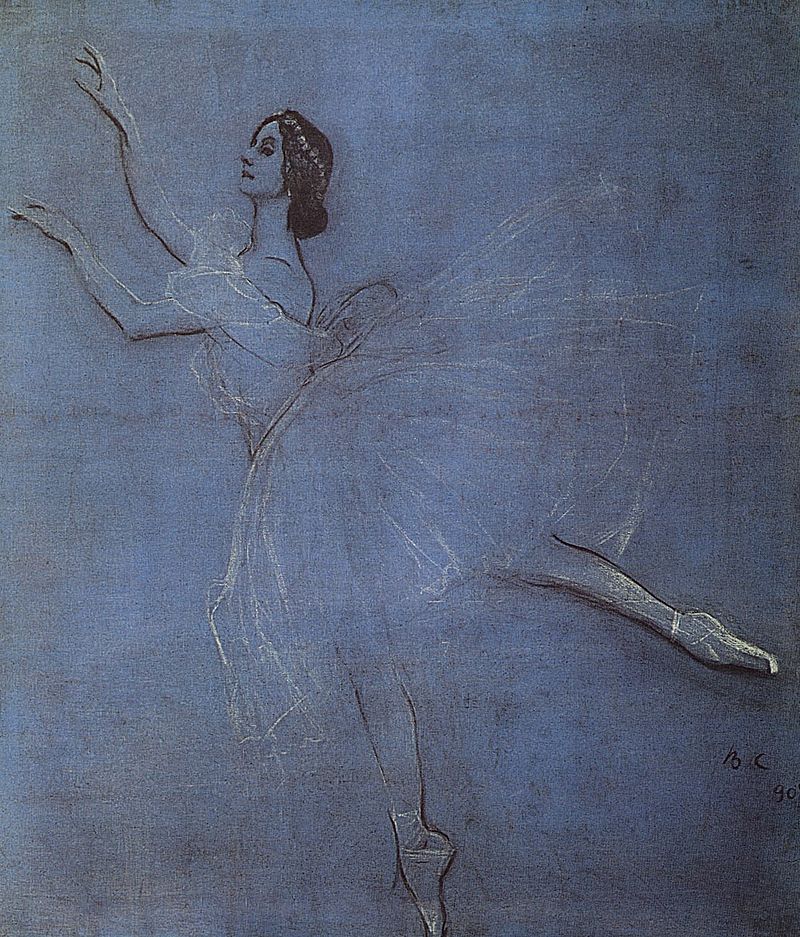 Anna Pavlova in the Ballet Sylphyde