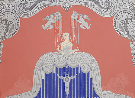Эрте дизайн костюма для "Триумфа женщины" («Скандалы» Джорджа Уайта), 1926