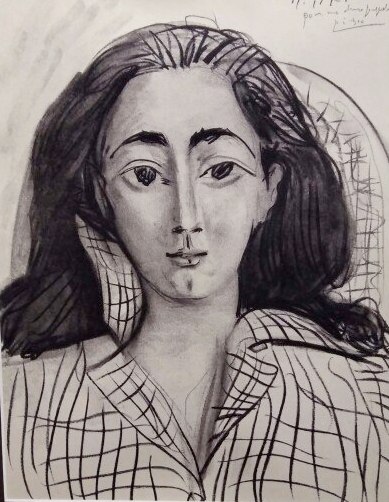 Пабло Пикассо "Моей дорогой Жаклин", 1958