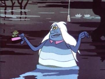 Водяной из мультфильма "Летучий корабль"