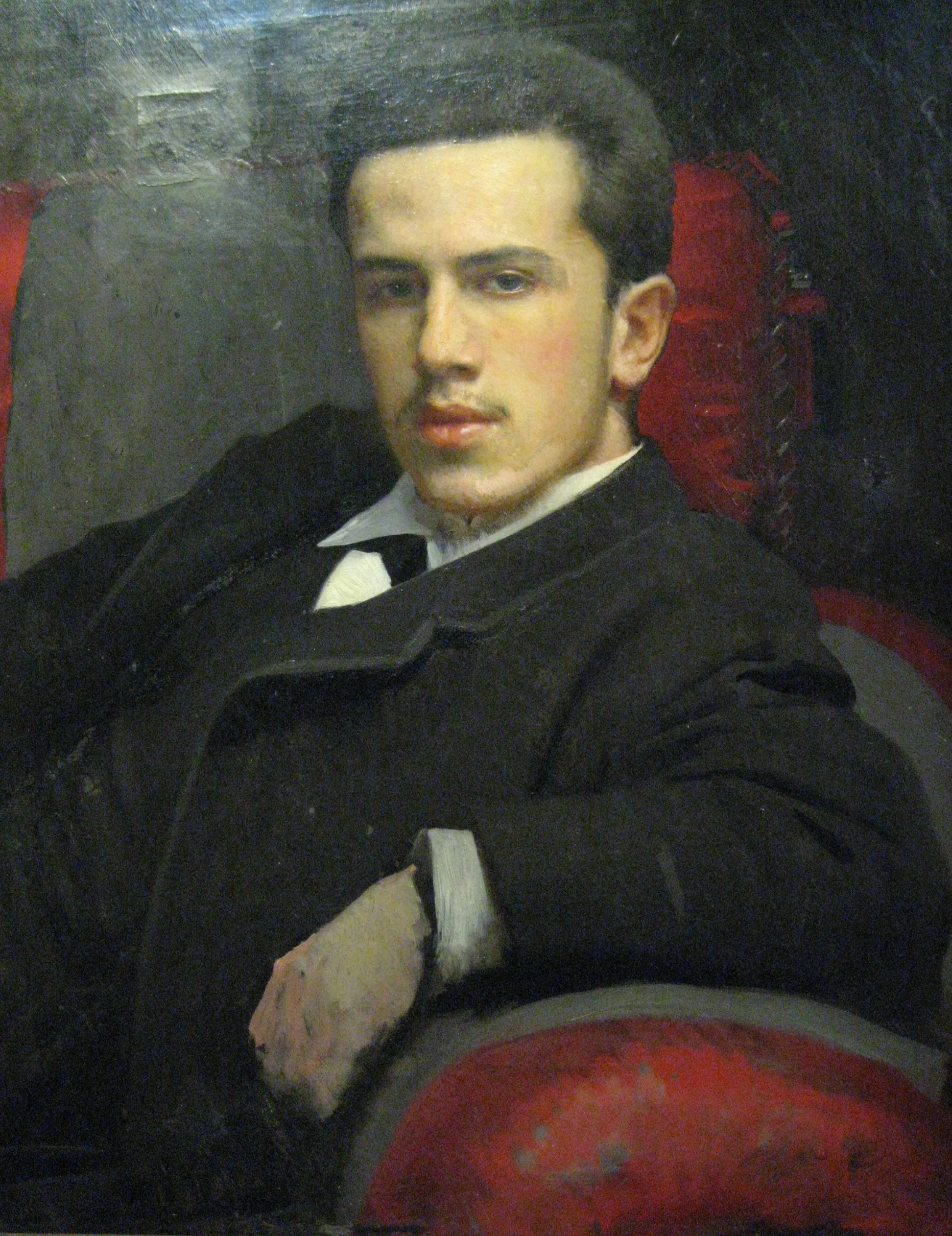 Иван Крамской "Портрет А. И. Крамского,с ына художника", 1882 