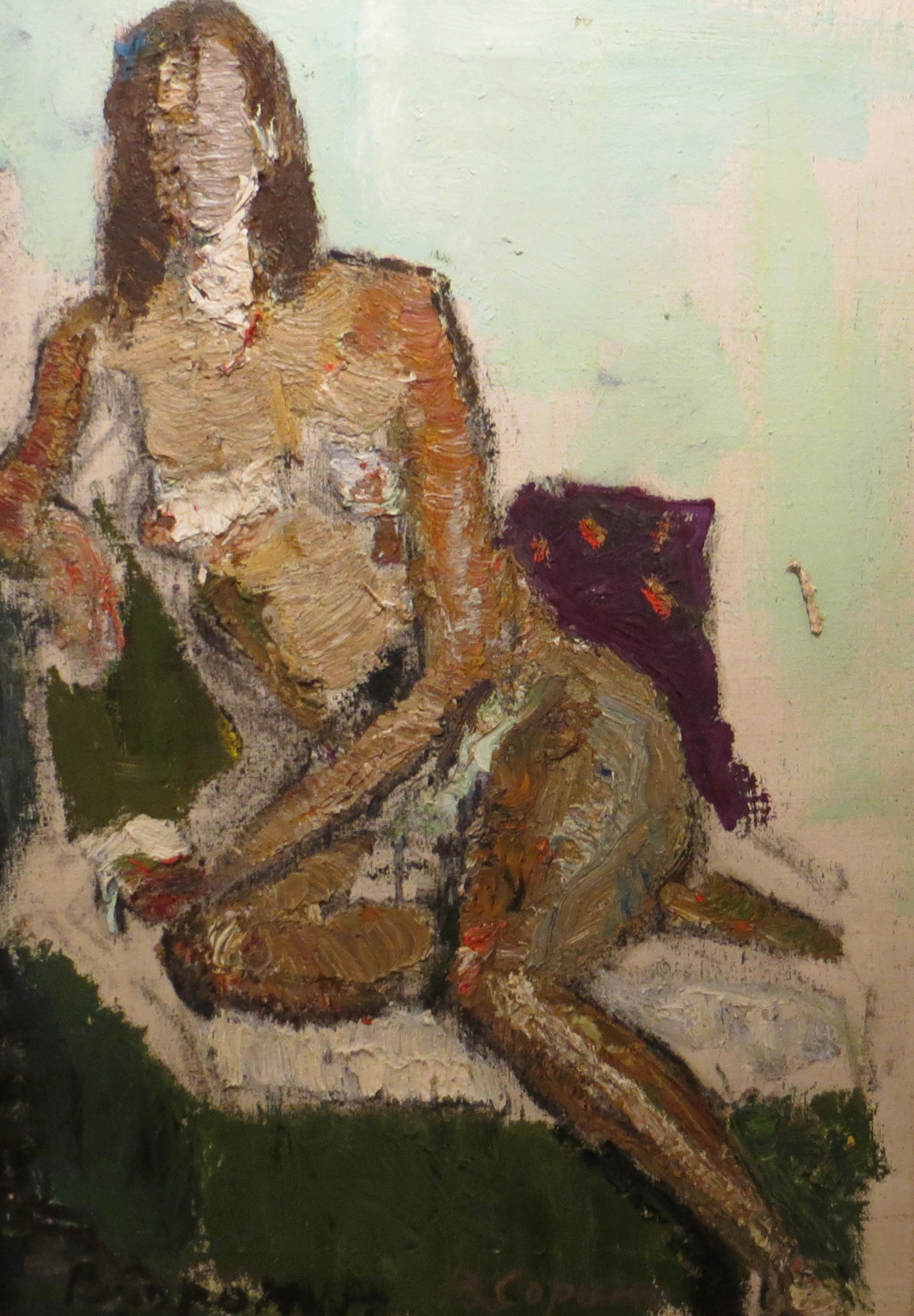 "Сидящая модель", 1997
